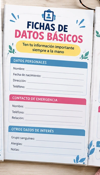Fichas de Datos Básicos