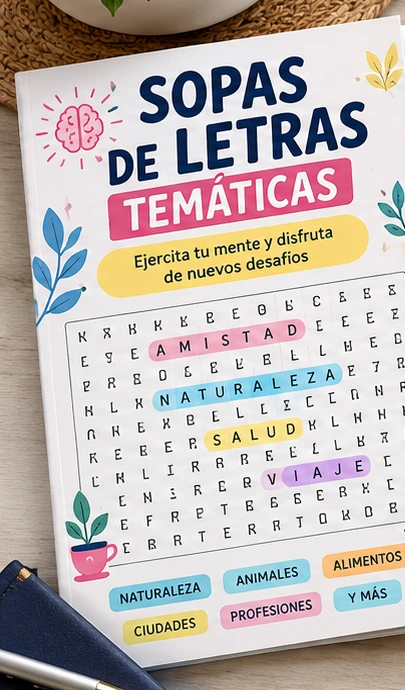 Sopas de Letras Temáticas